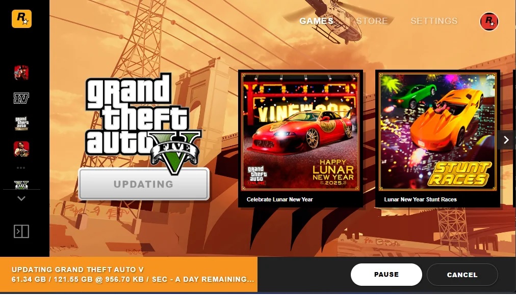 How Big Is The GTA 5 Game Size For PC Techprim Com How Big Is The GTA 5 Game Size On Rockstar Games Launcher 