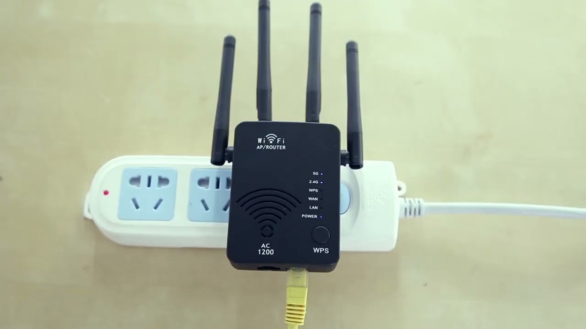 placing a Wifi extender on the second floor to boost first-floor coverage