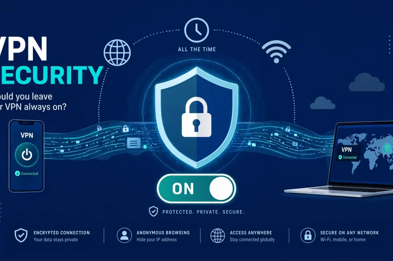 Should You Leave Your VPN On All the Time?