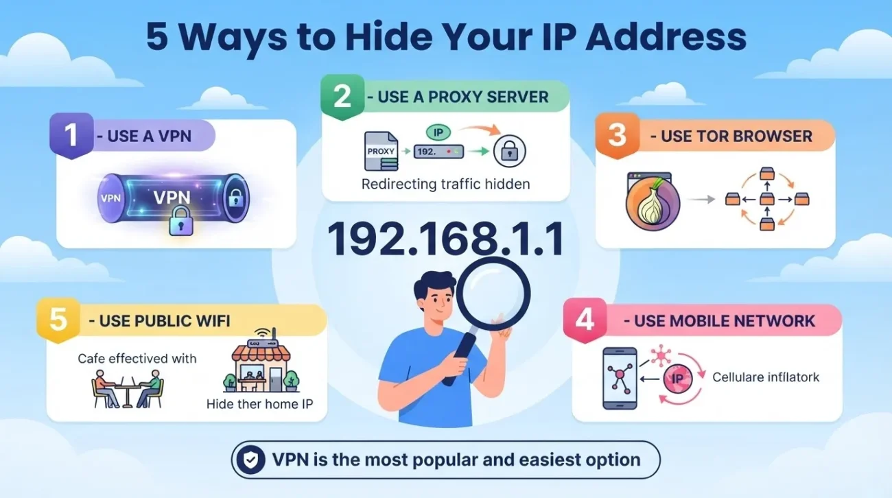 How to Hide Your IP Address