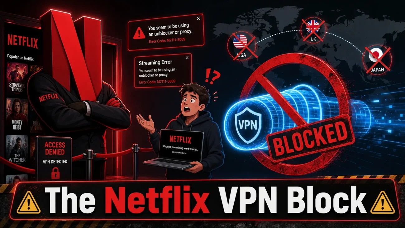The Netflix VPN Block