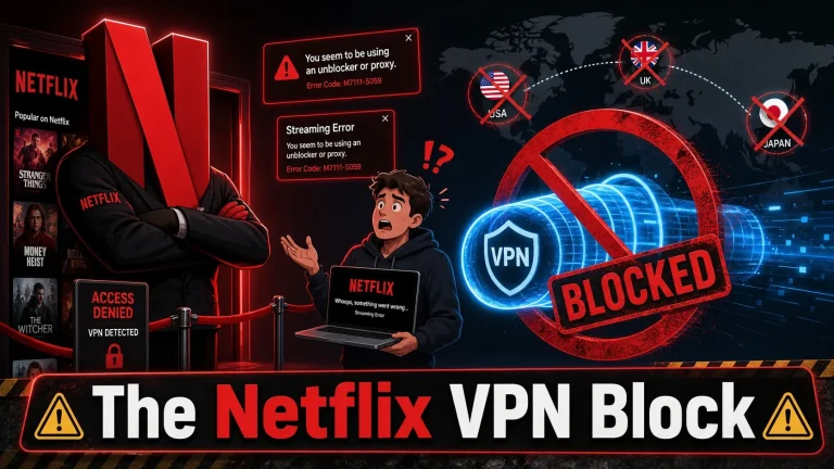 The Netflix VPN Block: How to Fix the Proxy Detected Error