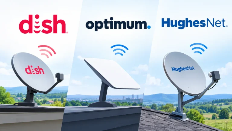 DISH vs Optimum vs Hughesnet: Which Is Better for Internet, TV, and Gaming?